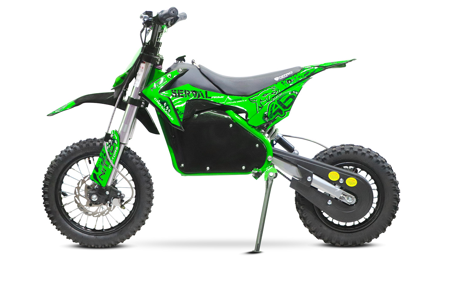 Pit bike électrique 1200w 10/12 le mini rider